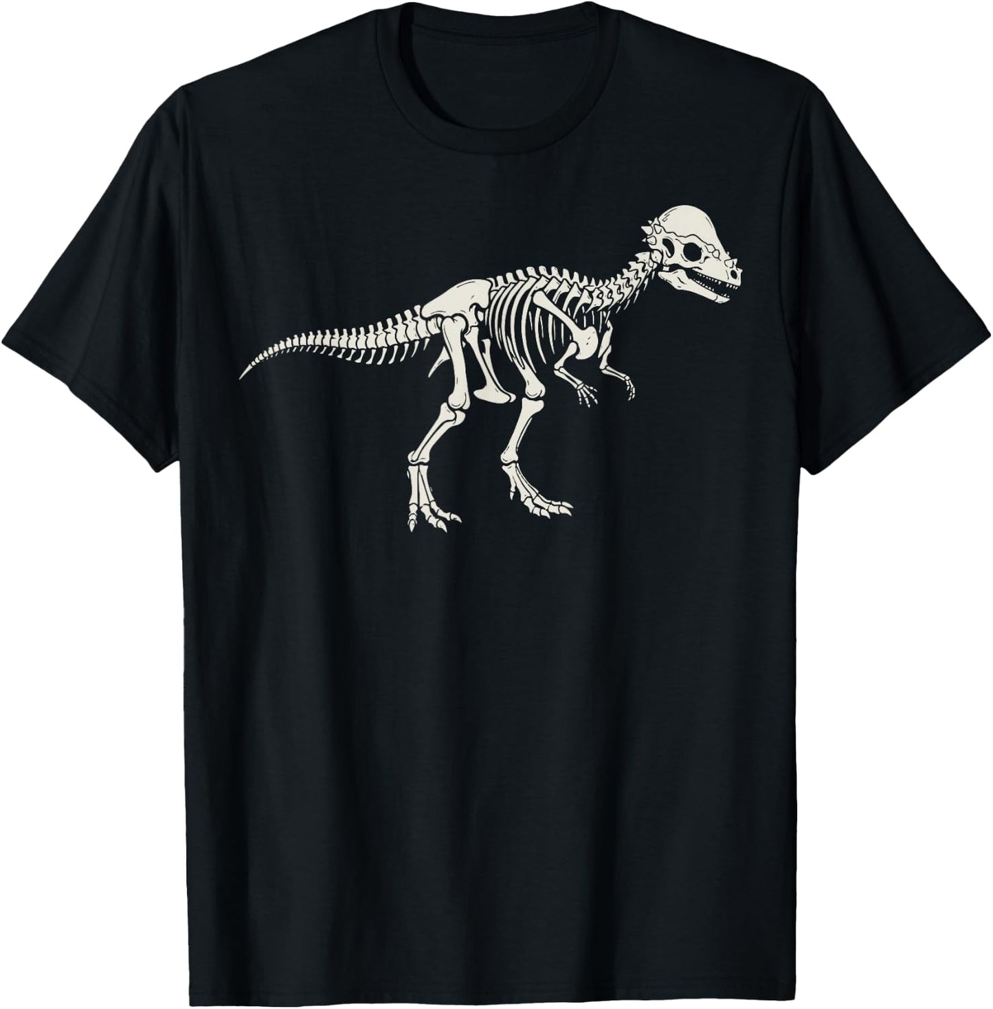 Pachycephalosaurus Skeleton Pachy T-Shirt - T-Shirt | Black