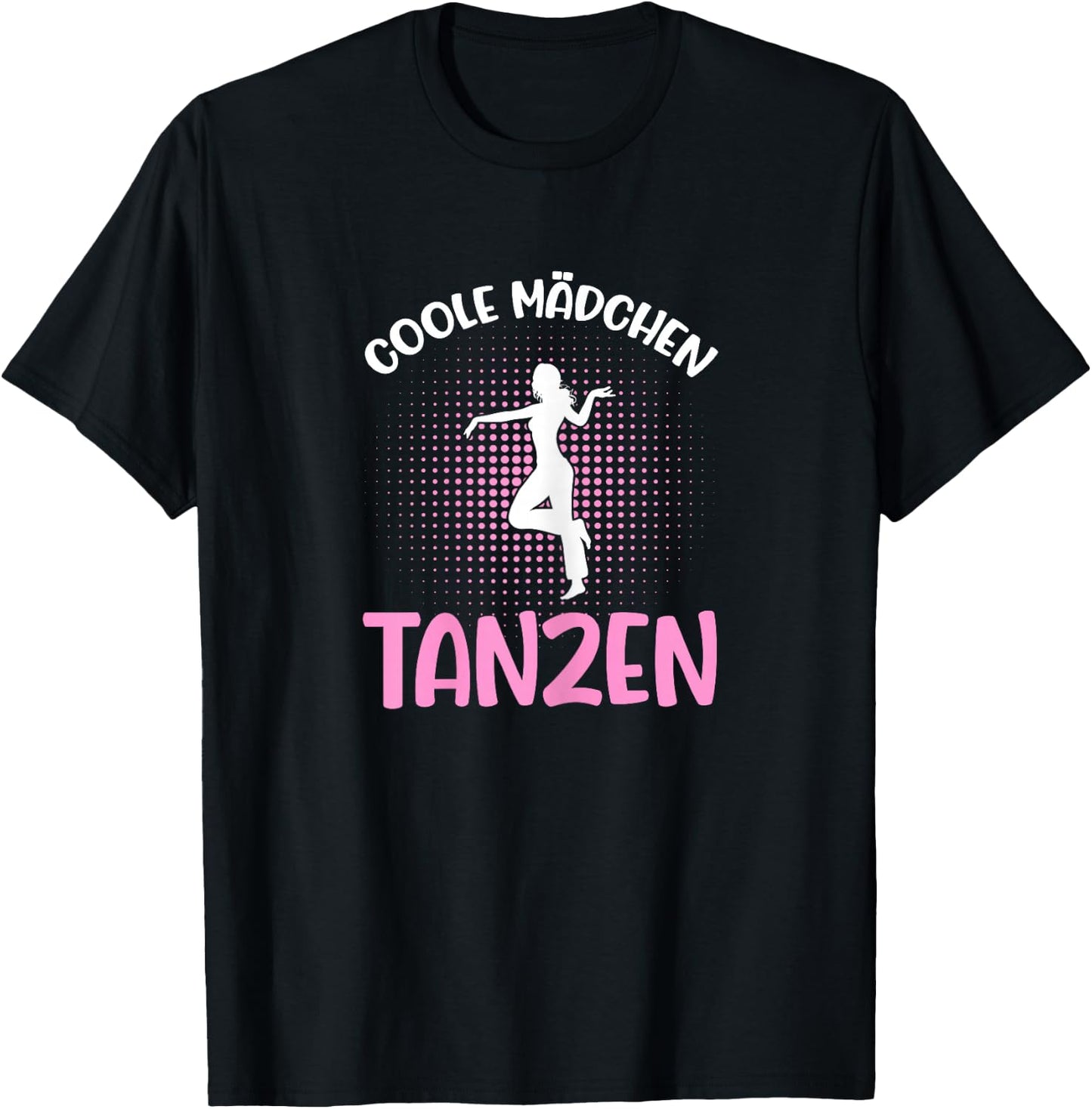 Dance Women's Dance Sports Dance School Dancer Girls , black T-Shirt - T-Shirt | Black