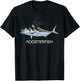 Roosterfish Saltwater Game Fish T-Shirt - T-Shirt | Black