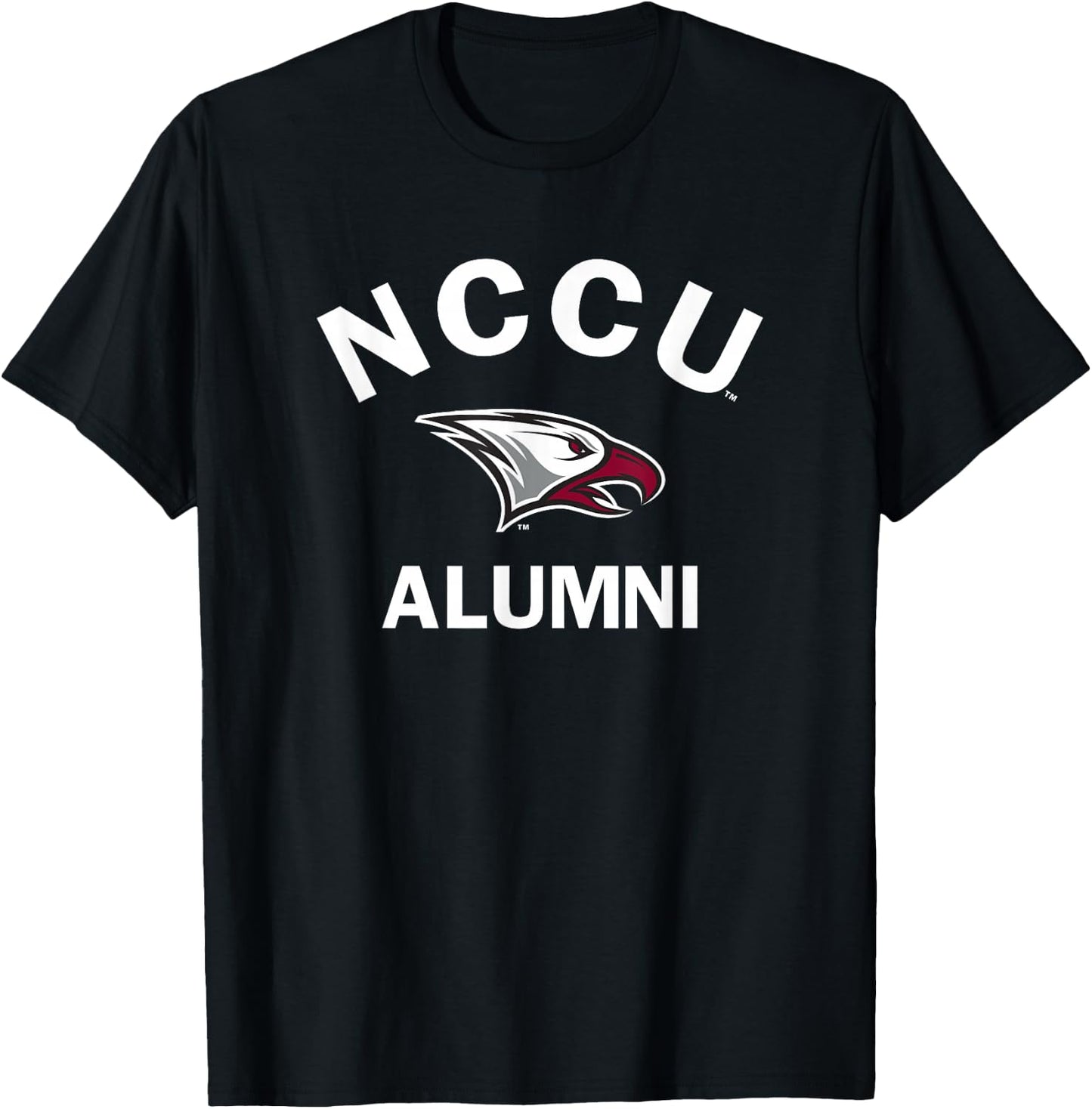 North Carolina Central NCCU Eagle Arched Alumni T-Shirt - T-Shirt | Black
