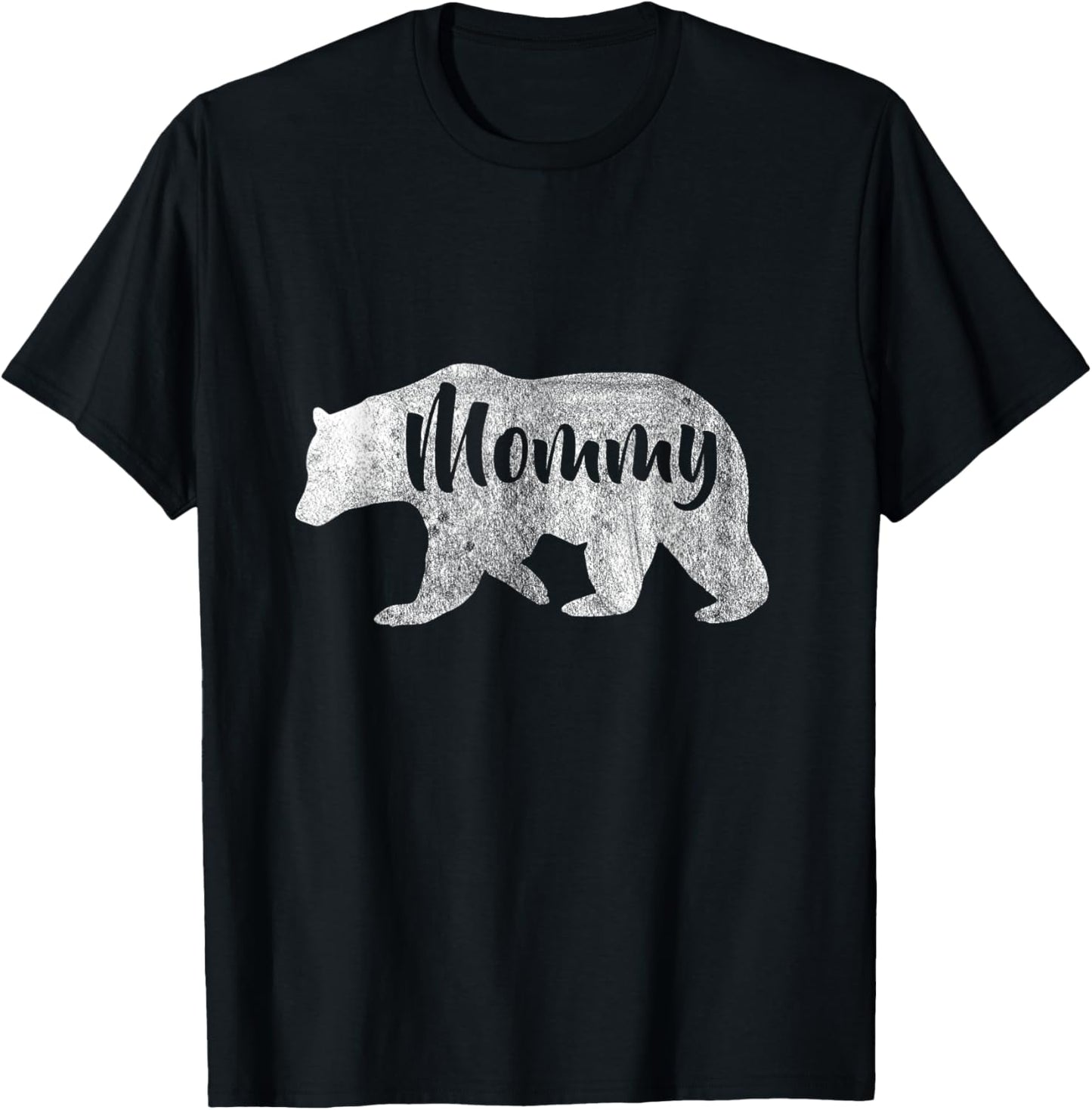 Woman's Mommy Bear Awesome Camping T-Shirt - T-Shirt | Black