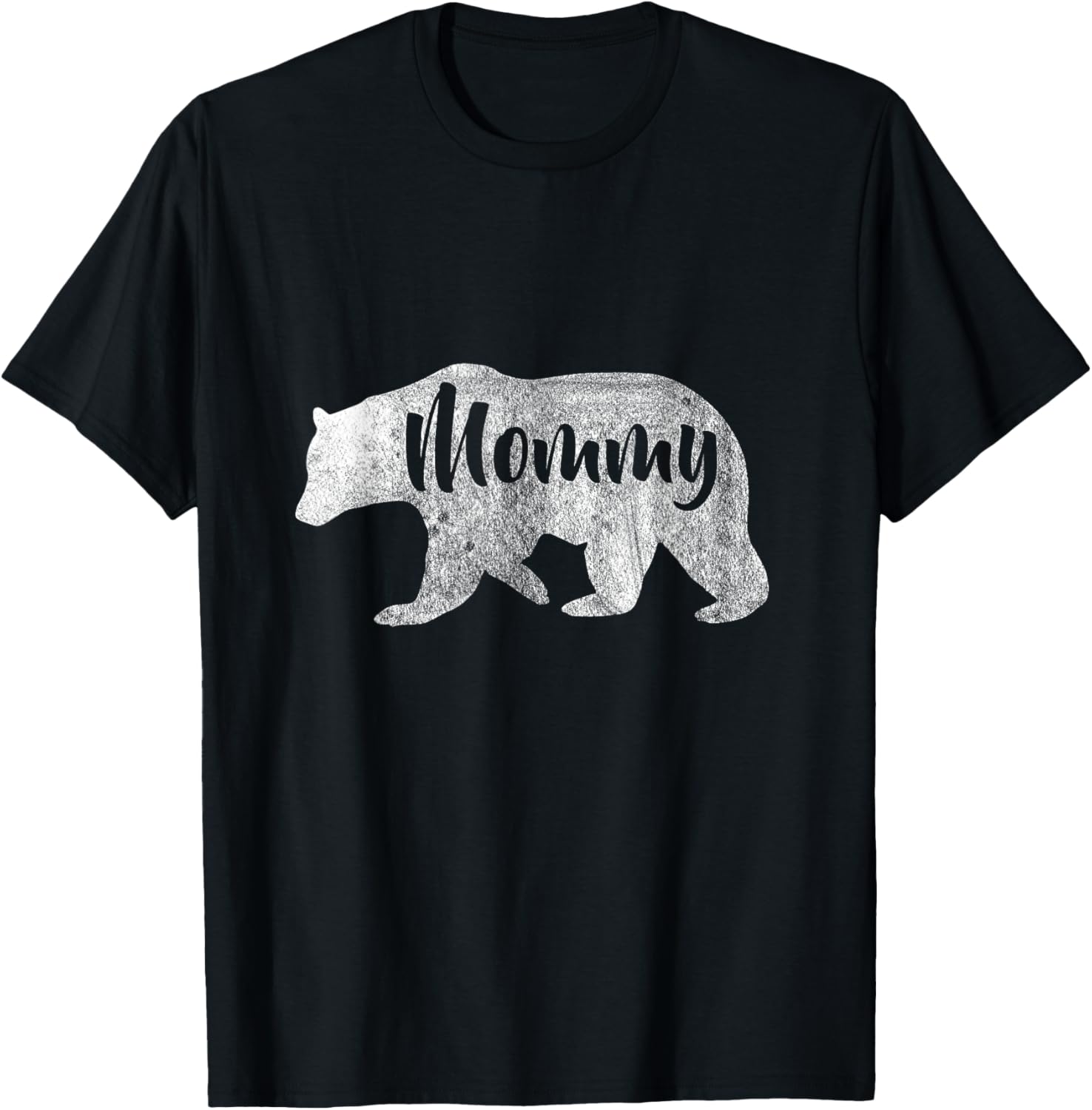 Woman's Mommy Bear Awesome Camping T-Shirt - T-Shirt | Black