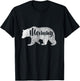 Woman's Mommy Bear Awesome Camping T-Shirt - T-Shirt | Black