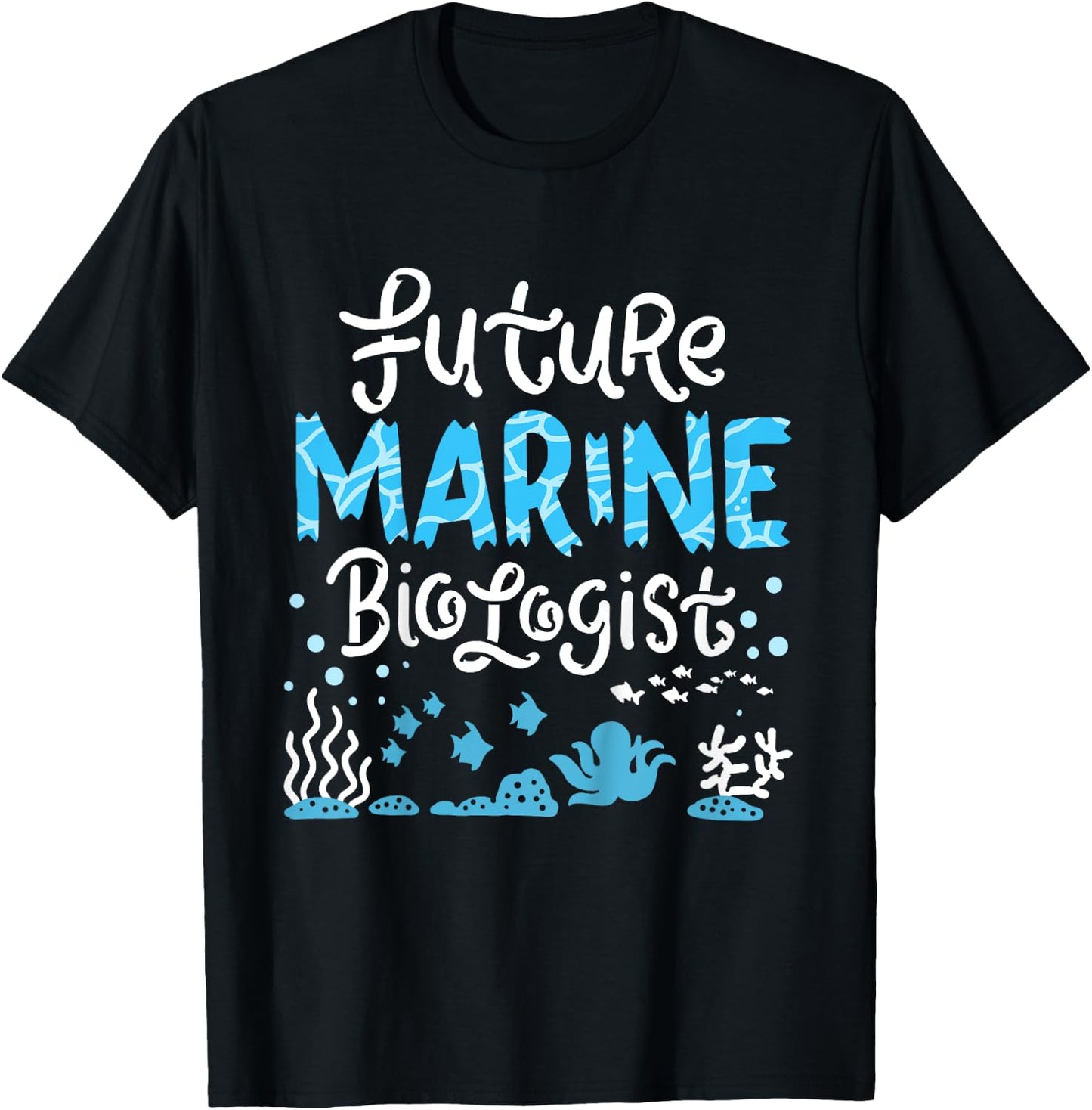 Kids Future Marine Biologist T-Shirt - T-Shirt | Black