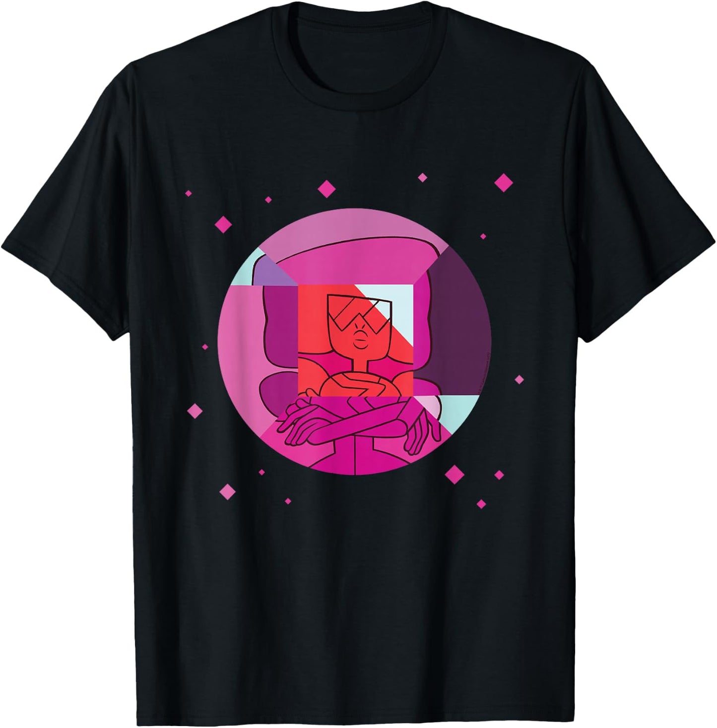 Steven Universe Garnet Gem T-Shirt - T-Shirt | Black