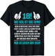 Son Gift 18 Wie Geil Ist Denn 18th Birthday , black T-Shirt - T-Shirt | Black