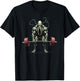 Workout Gym Cthulhu Deadlift Weightlifting T-Shirt - T-Shirt | Black
