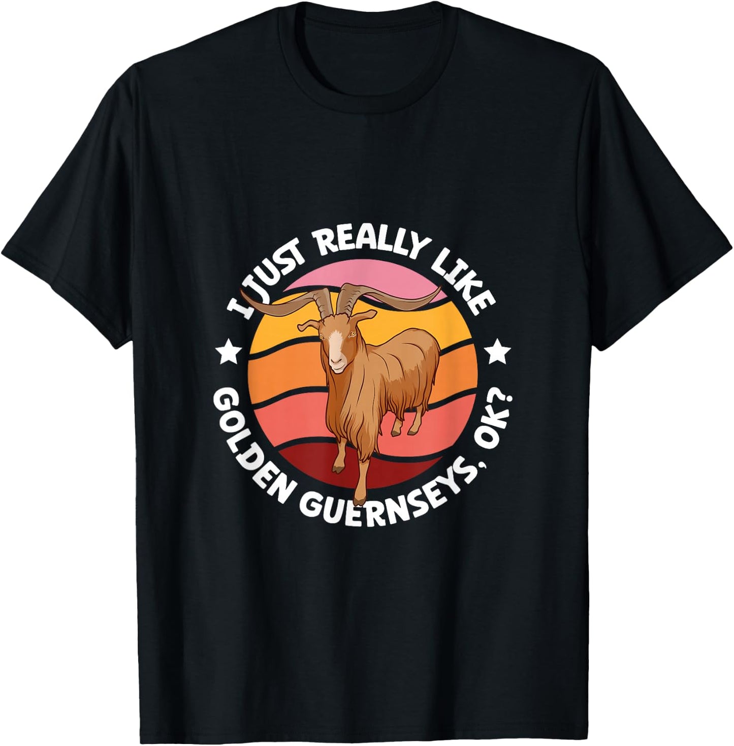 I just really like my Golden Guernsey T-Shirt - T-Shirt | Black