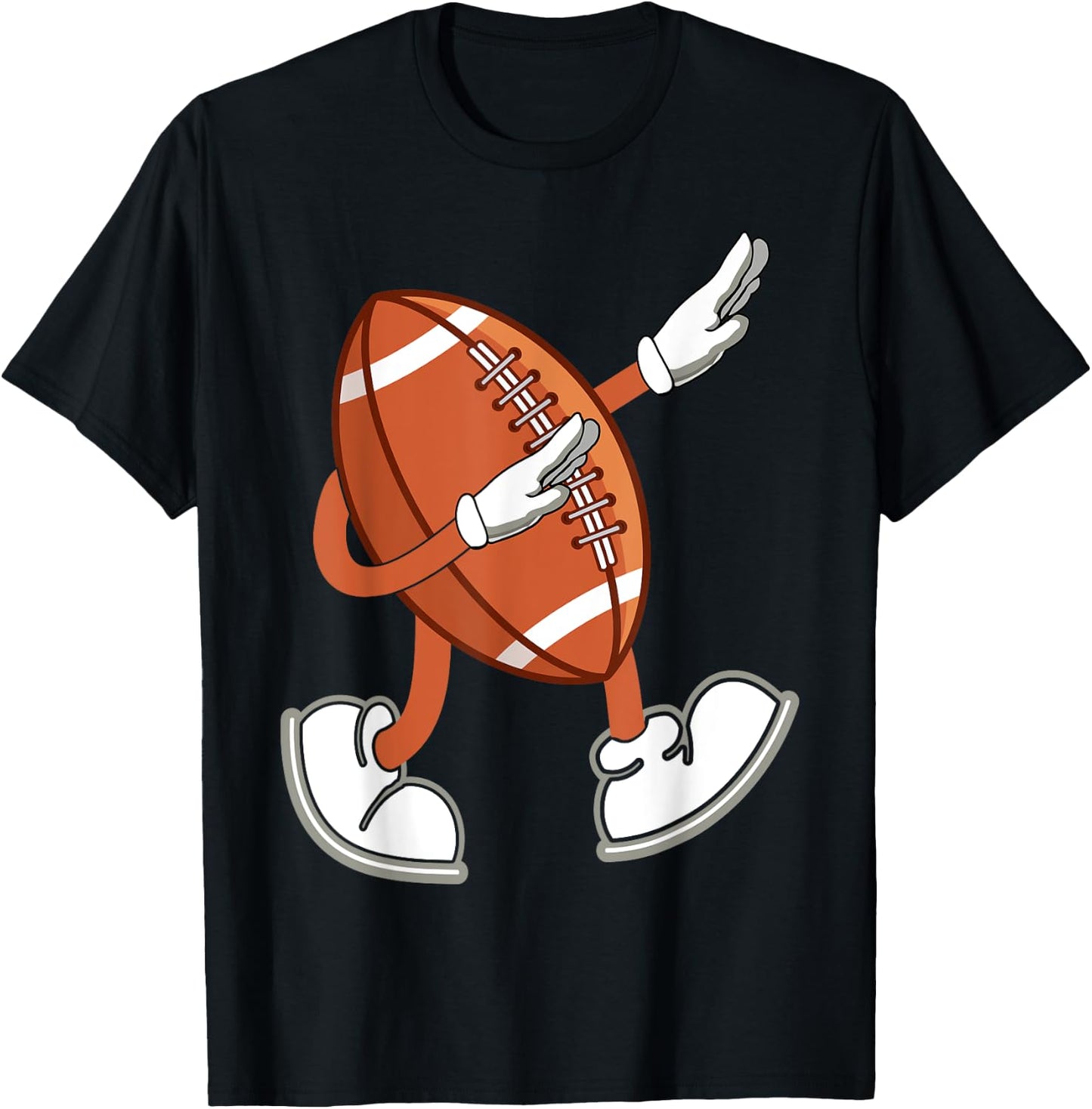 Lustige American Football Bekleidung und Geschenke - Dabbing Football Dab - -Erwachsene, -Kinder - Schwarz - S - Kurzarm T-Shirt - T-Shirt | Black