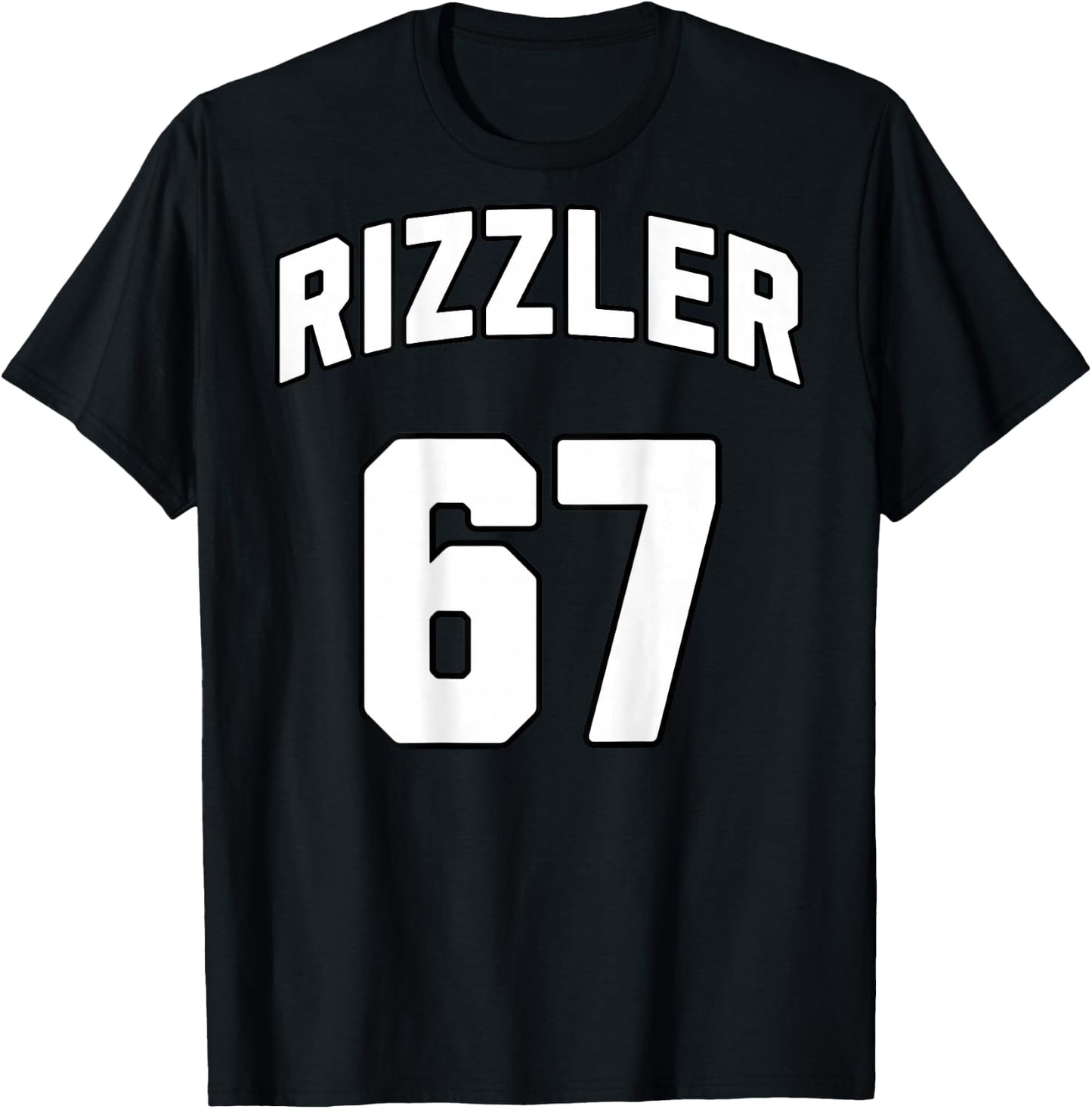 Jersey RIZZLER 67 at the back T-Shirt - T-Shirt | Black