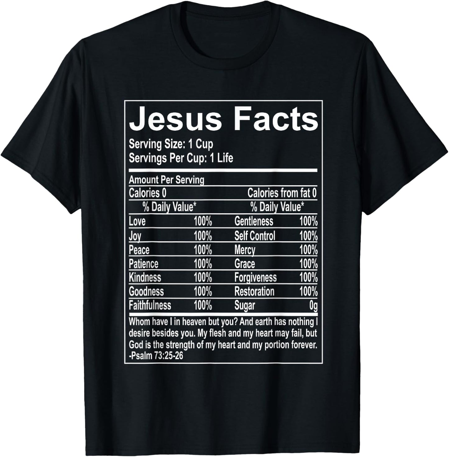 Jesus Facts Religious Studies Catholicism T-Shirt - T-Shirt | Black