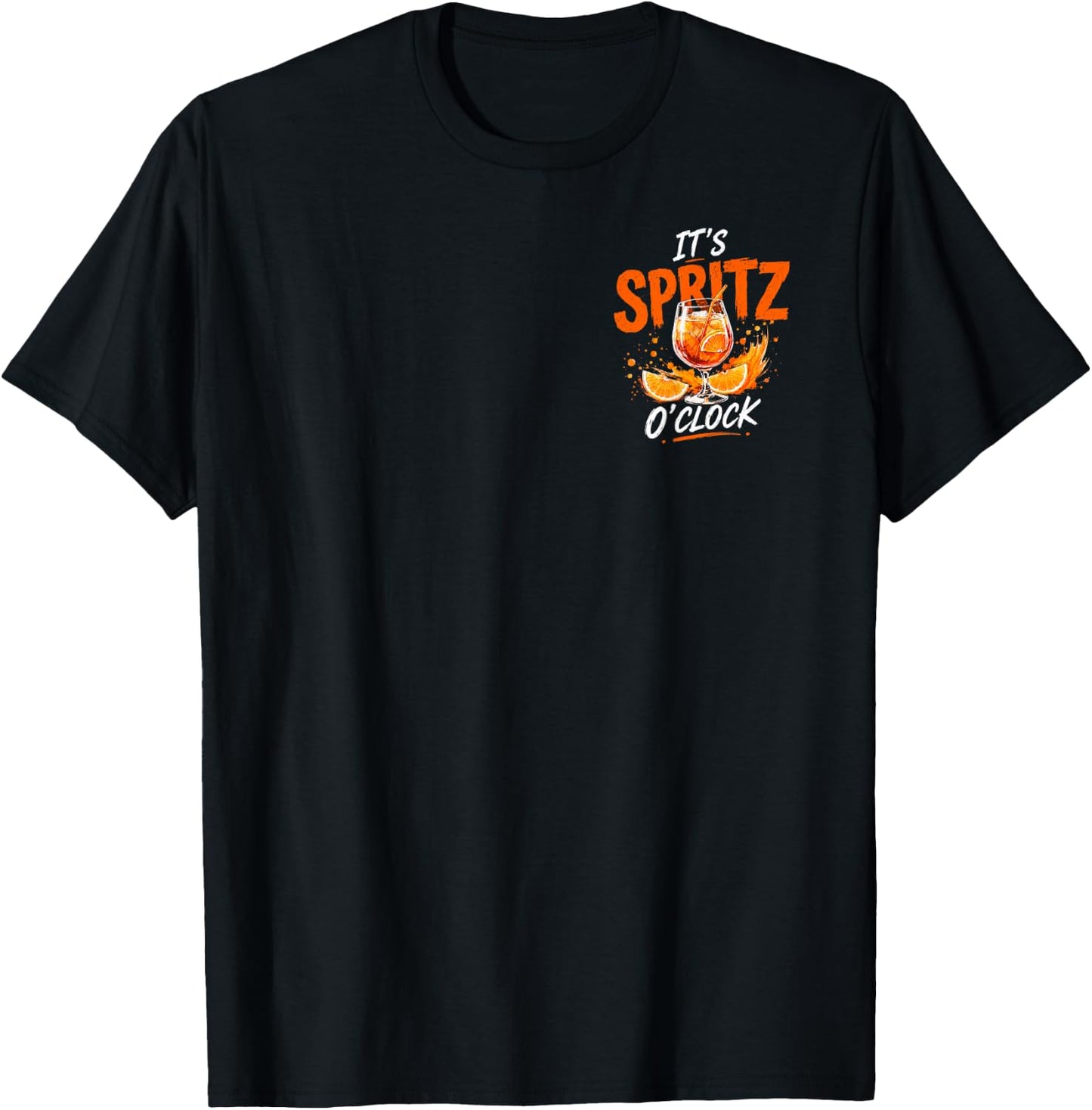 It's Spritz O'Clock T-Shirt - T-Shirt | Black