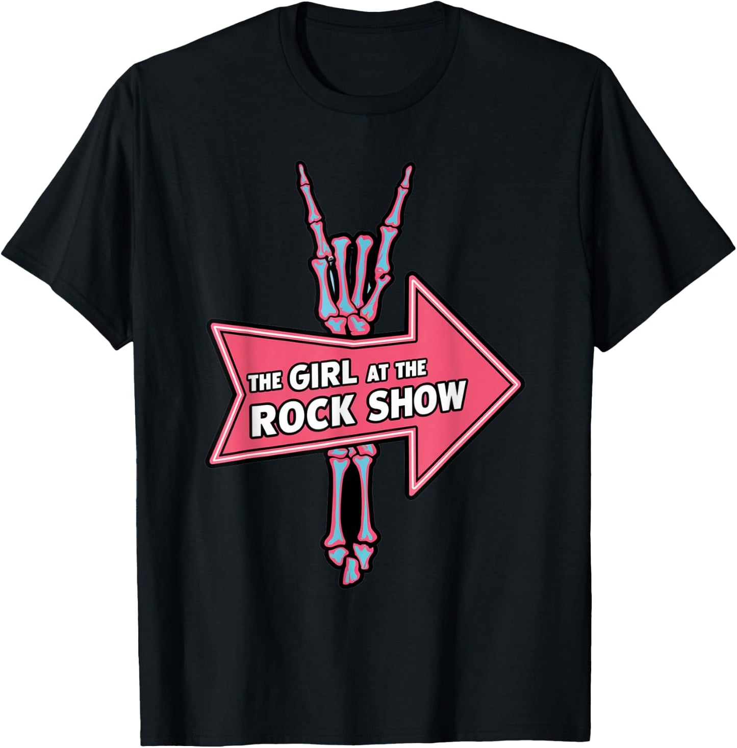 I Am The Girl At The Rock Show Classic T-Shirt - T-Shirt | Black