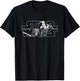 Star Wars Light vs Dark White T-Shirt - T-Shirt | Black