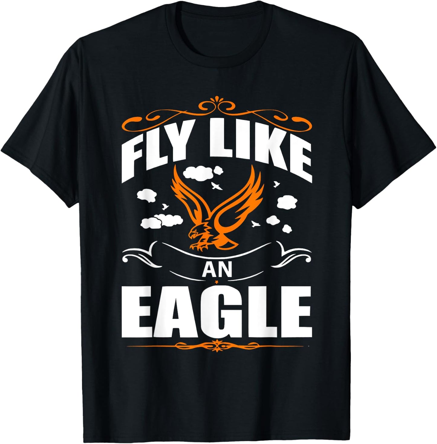 Fly like an eagle Apparel with Bird an Women T-Shirt - T-Shirt | Black