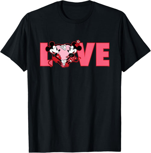 Disney Mickey & Minnie Mouse Couples Valentine's Day Love