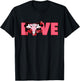 Disney Mickey & Minnie Mouse Couples Valentine's Day Love T-Shirt - T-Shirt | Black