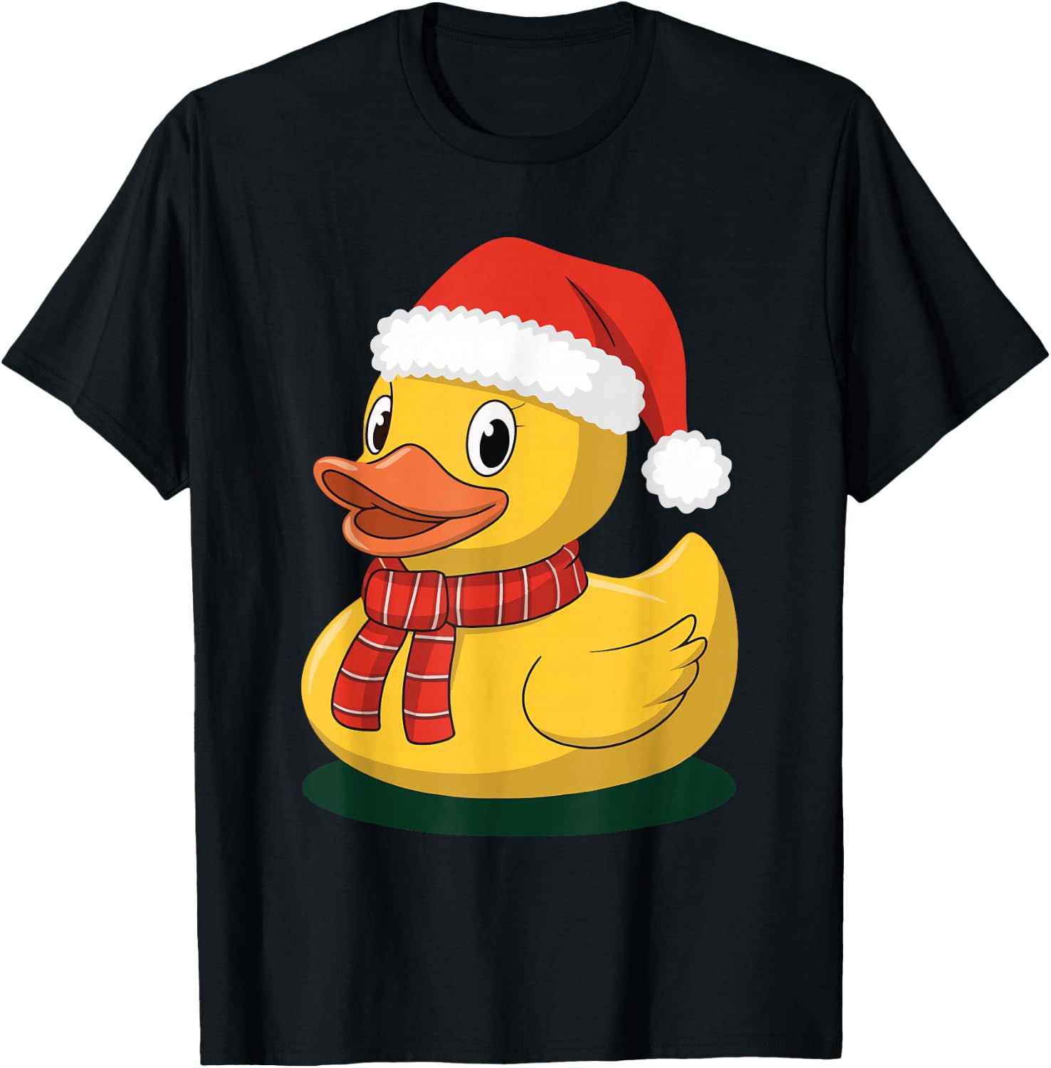 Rubber Duck Christmas T-Shirt - T-Shirt | Black