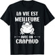 Humor Toads Animals Life Is Better With A Toad , Black, S T-Shirt - T-Shirt | Black