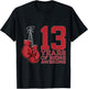 13 Years of Being Awesome Boxer 13th Birthday Boxing T-Shirt - T-Shirt | Black
