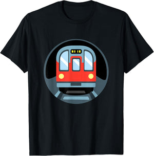 Metro U-Bahn Zug Tube Kostüm T-Shirt - T-Shirt | Black