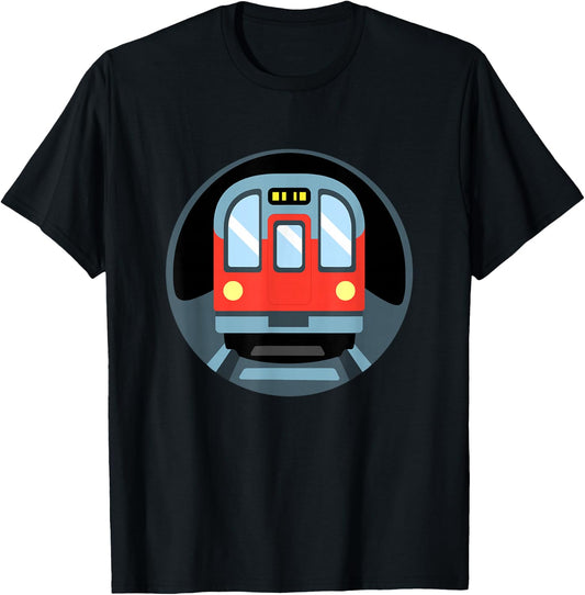 Metro U-Bahn Zug Tube Kostüm T-Shirt - T-Shirt | Black