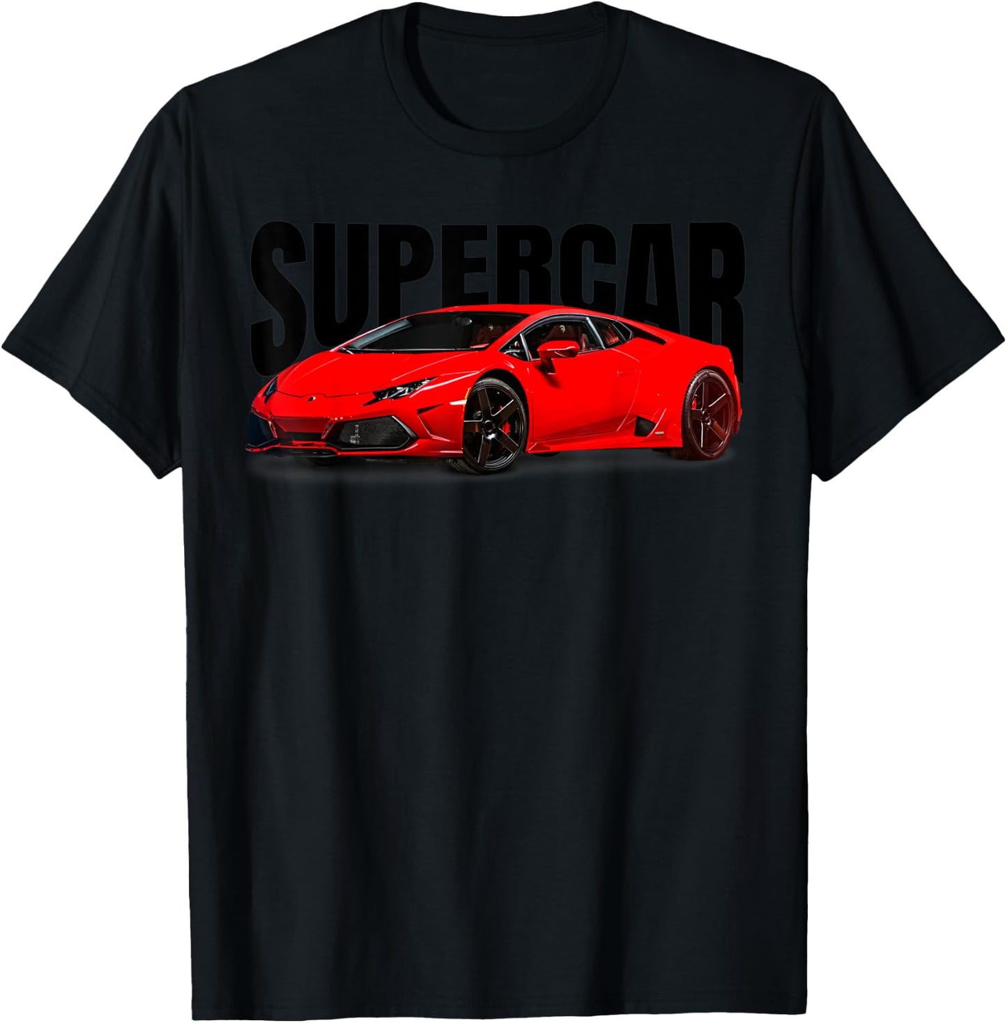 Supercar, Sportwagen, Muskelauto und Rennwagen T-Shirt - T-Shirt | Black