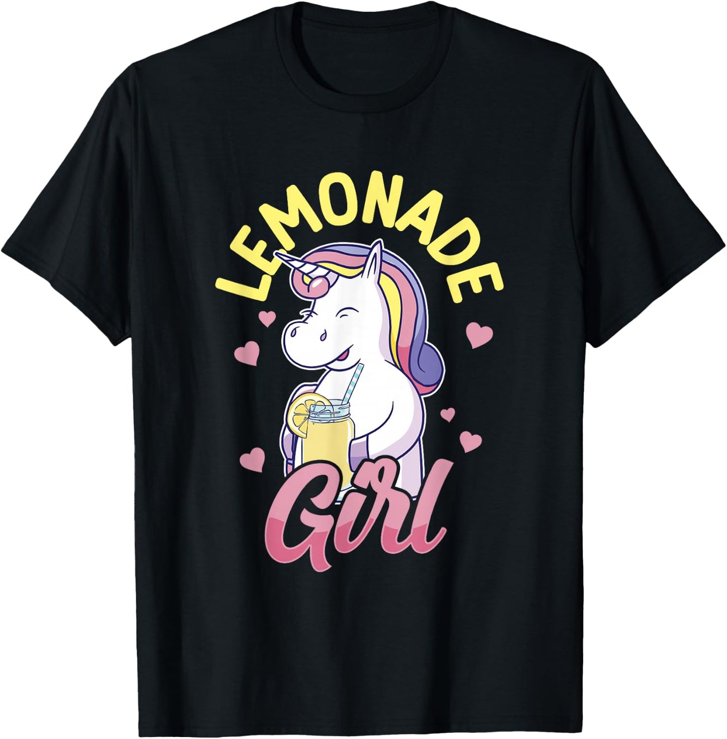 Lemonade Girl Lemonade Stand Boss T-Shirt - T-Shirt | Black