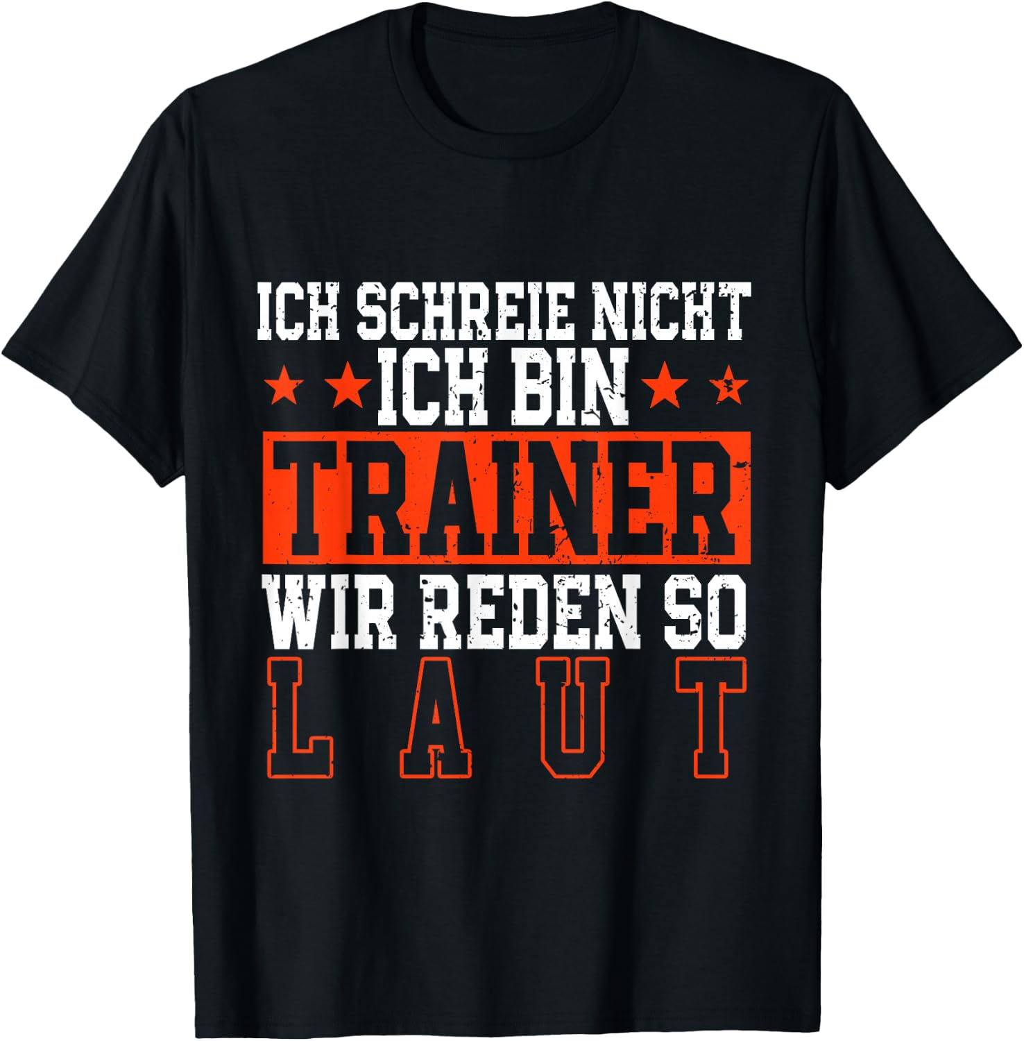Trainer Fußball Fußballtrainer T-Shirt - T-Shirt | Black