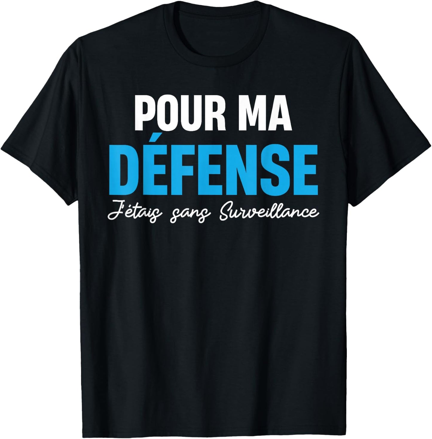 Funny Funny Sarcastic I Was Unattended , Black, S T-Shirt - T-Shirt | Black