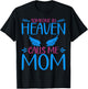 Someone in Heaven Calls Me Mama Angel Wings Heaven Angel Mom T-Shirt - T-Shirt | Black