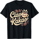 Ciao Kakao Heiße Schokolade Hot Chocolate Tschüss Ciao Kakao T-Shirt - T-Shirt | Black