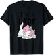 Aristocats, I'm a Lady Cat , grey, S T-Shirt - T-Shirt | Black