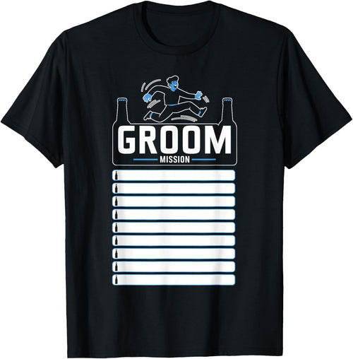 Bachelor Party Checklist Groom Mission Funny