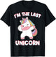 I'm The Last Unicorn Anime T-Shirt - T-Shirt | Black