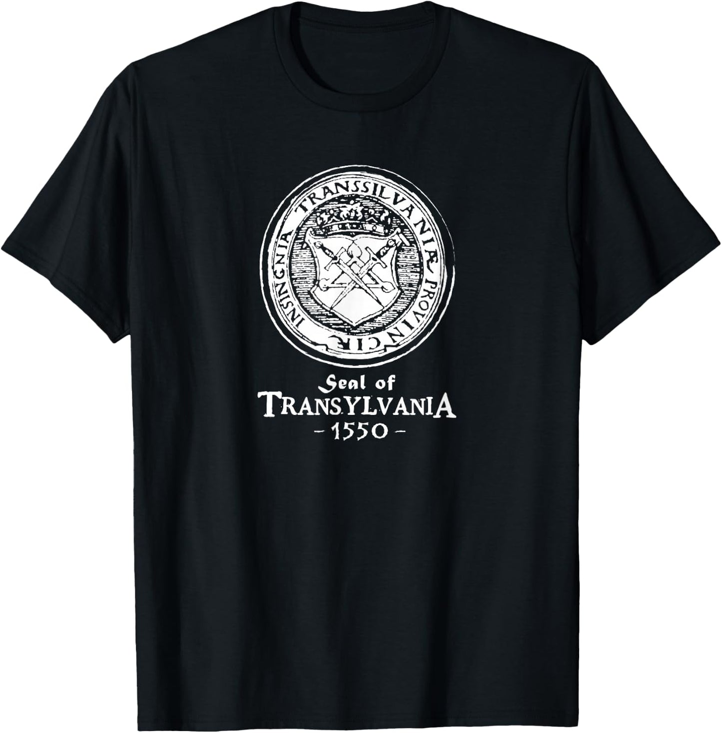 Seal Of Transylvania Vlad Impaler Wallachia T-Shirt - T-Shirt | Black