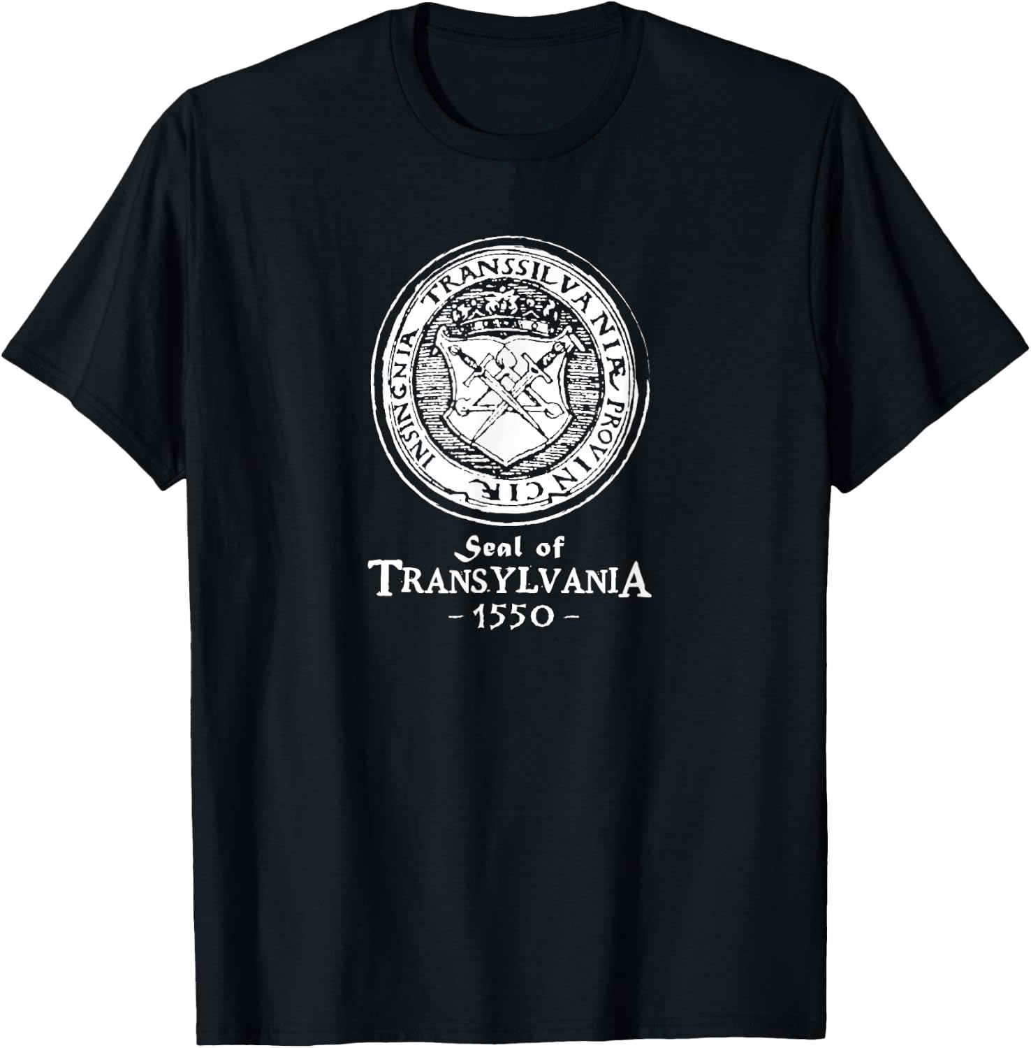 Seal Of Transylvania Vlad Impaler Wallachia T-Shirt - T-Shirt | Black