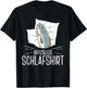 Fisch Offizielles Schlafshirt Schlafanzug Nachtwäsche T-Shirt - T-Shirt | Black