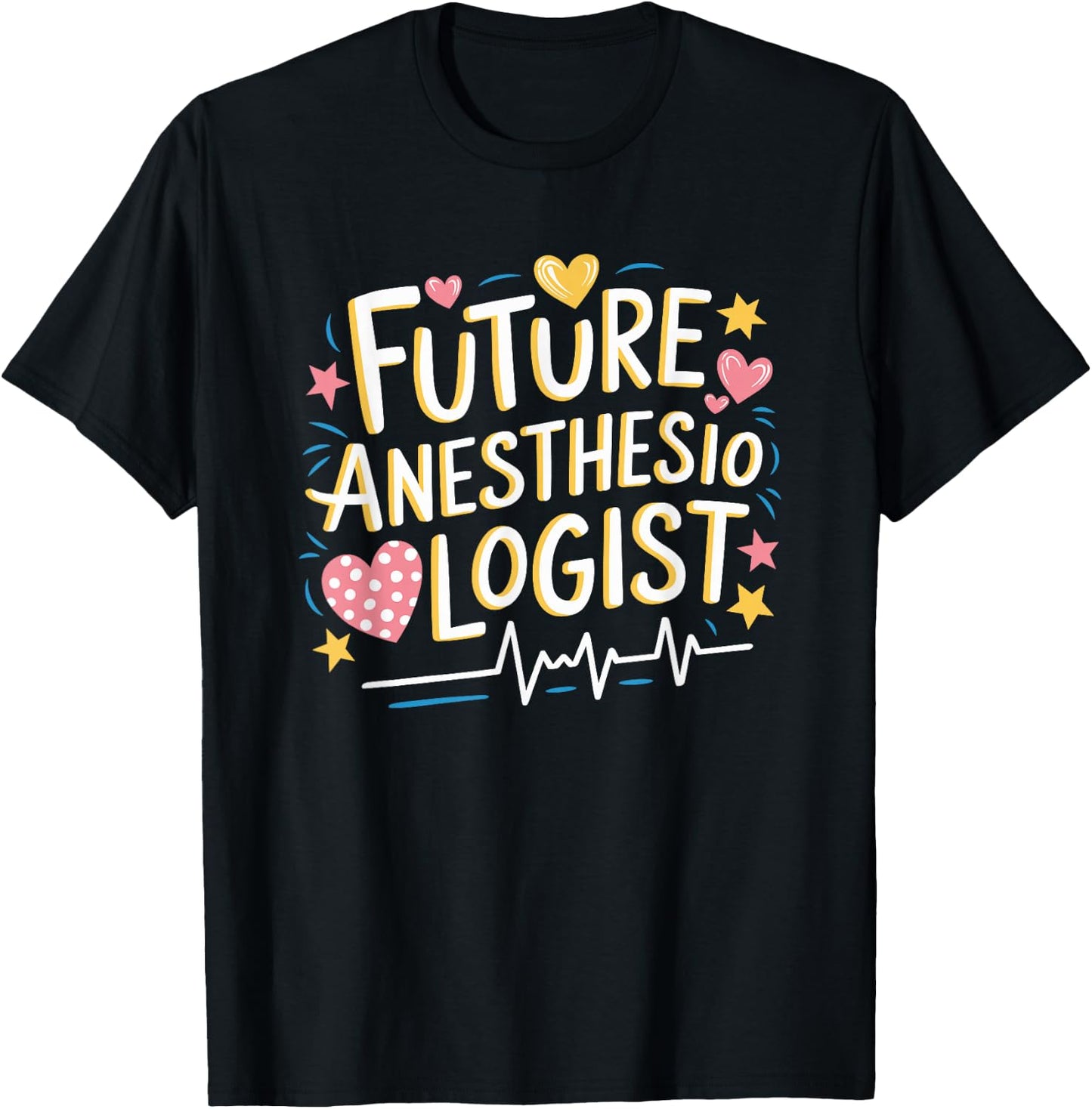 CRNA Nurse Student Future Anesthesiologist, Anesthesiologist T-Shirt - T-Shirt | Black