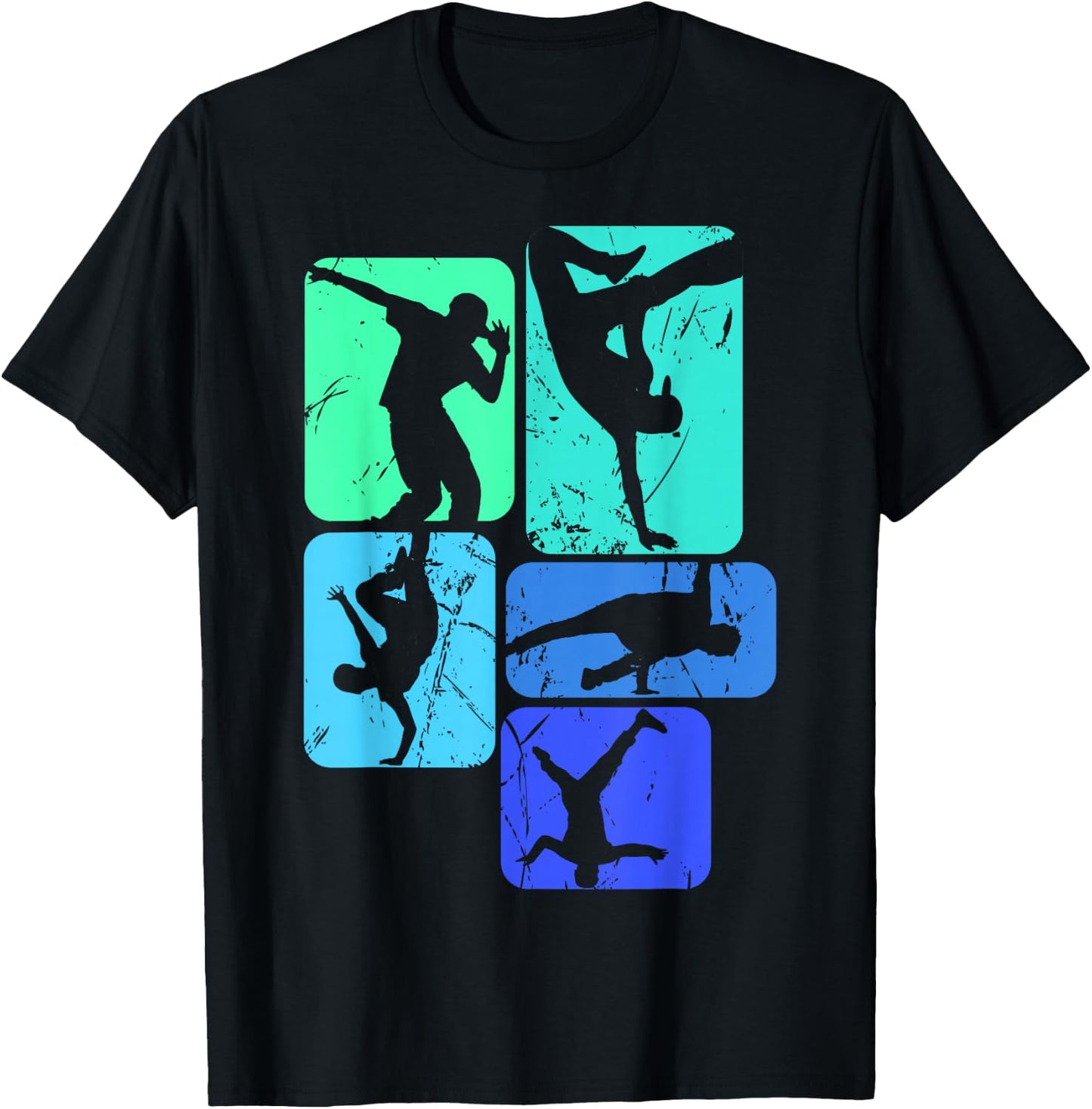 Breakdance Breakdancer Breakdancing Children's Boys Men's T-Shirt - T-Shirt | Black