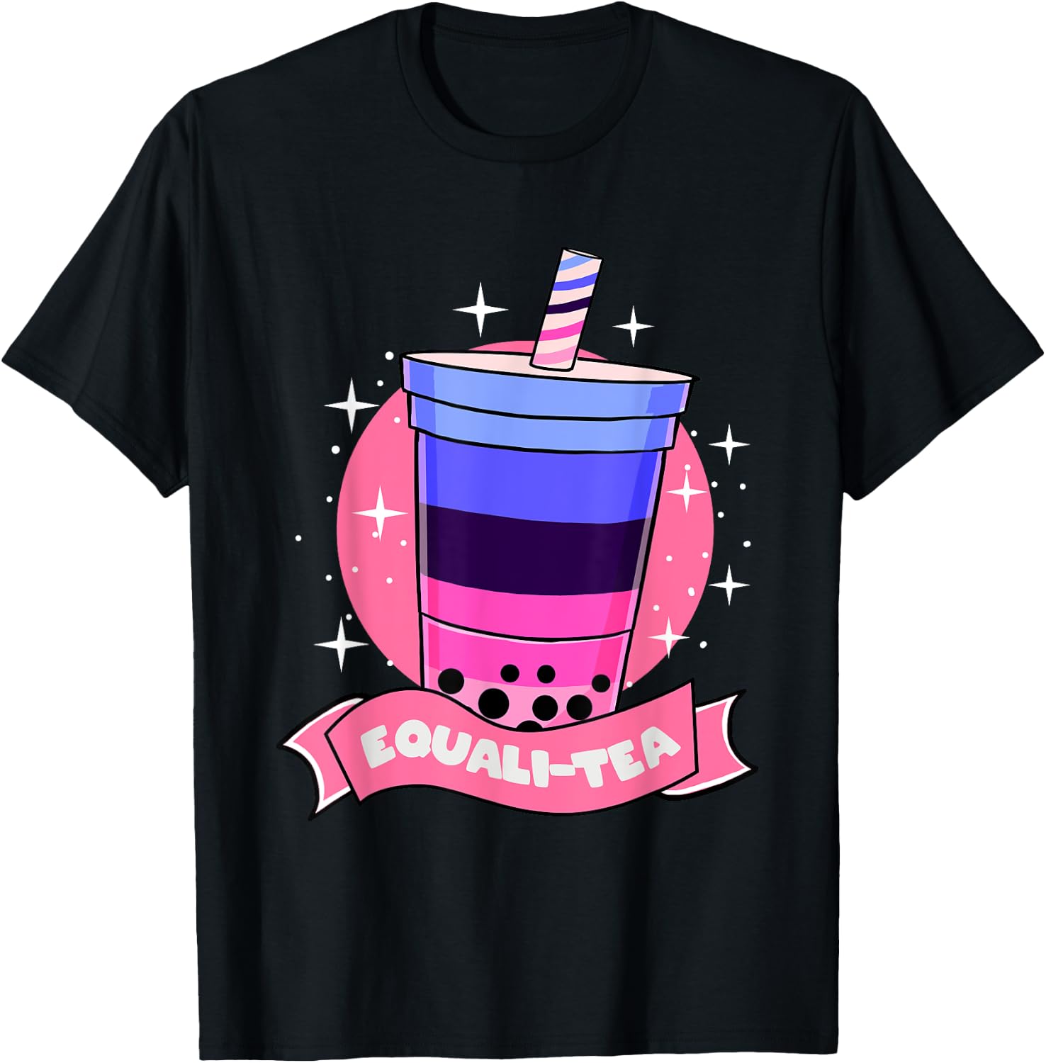 Omnisexual Equalitea Omnisexual Pride T-Shirt - T-Shirt | Black