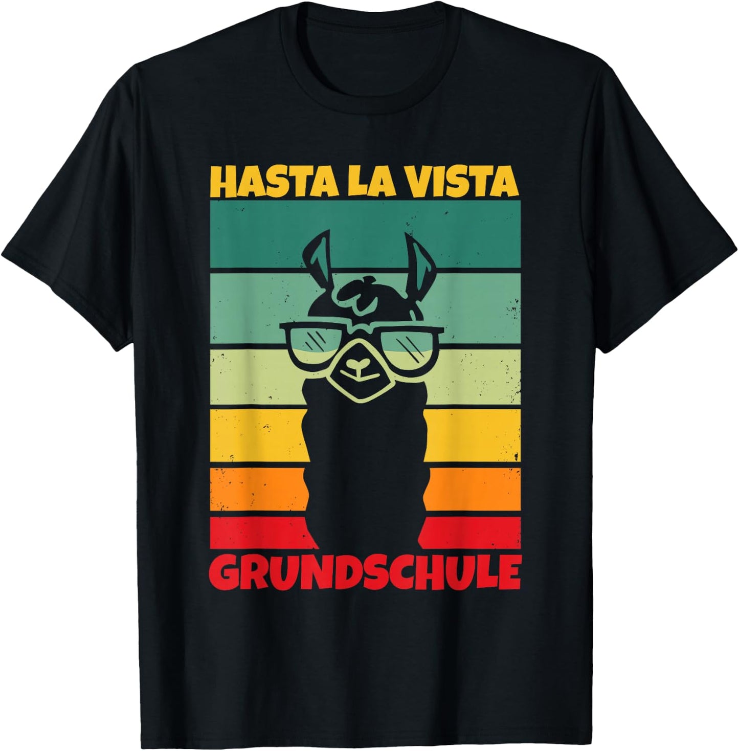 Hasta La Vista Grundschule Geschafft 2026 T-Shirt - T-Shirt | Black