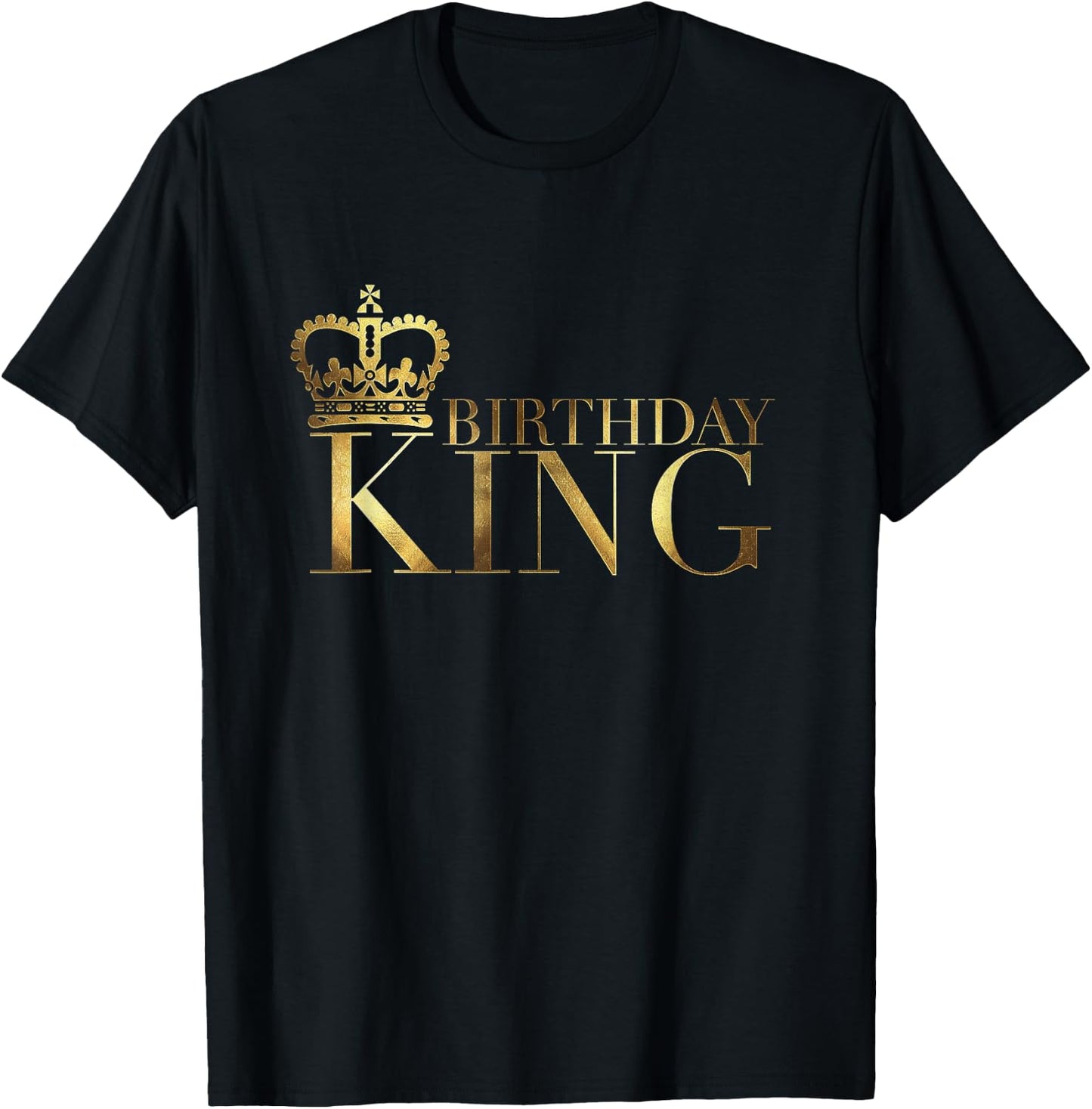 Birthday Costume, Gifts and Decorations Boys Kings T-Shirt - T-Shirt | Black