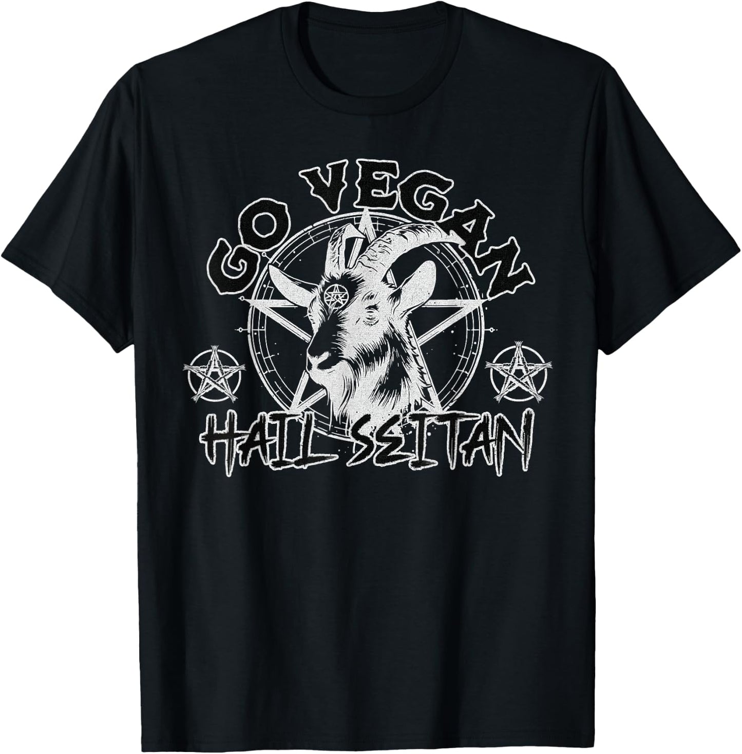 Hail Seitan Go Vegan veganer Aktivist Tofu Seitan Liebhaber T-Shirt - T-Shirt | Black
