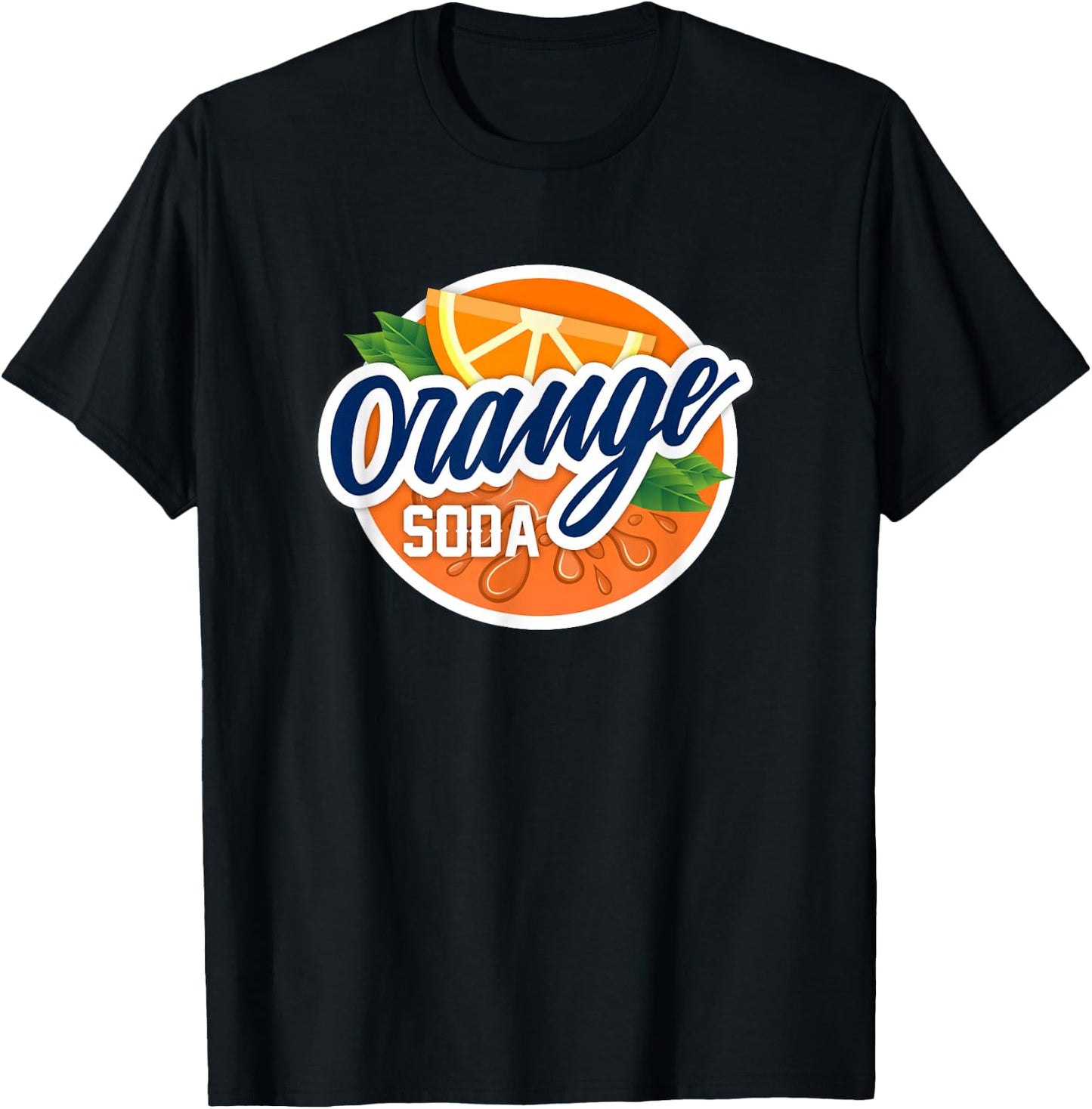 Orange Soda Costume - Men Women T Shirt T-Shirt - T-Shirt | Black