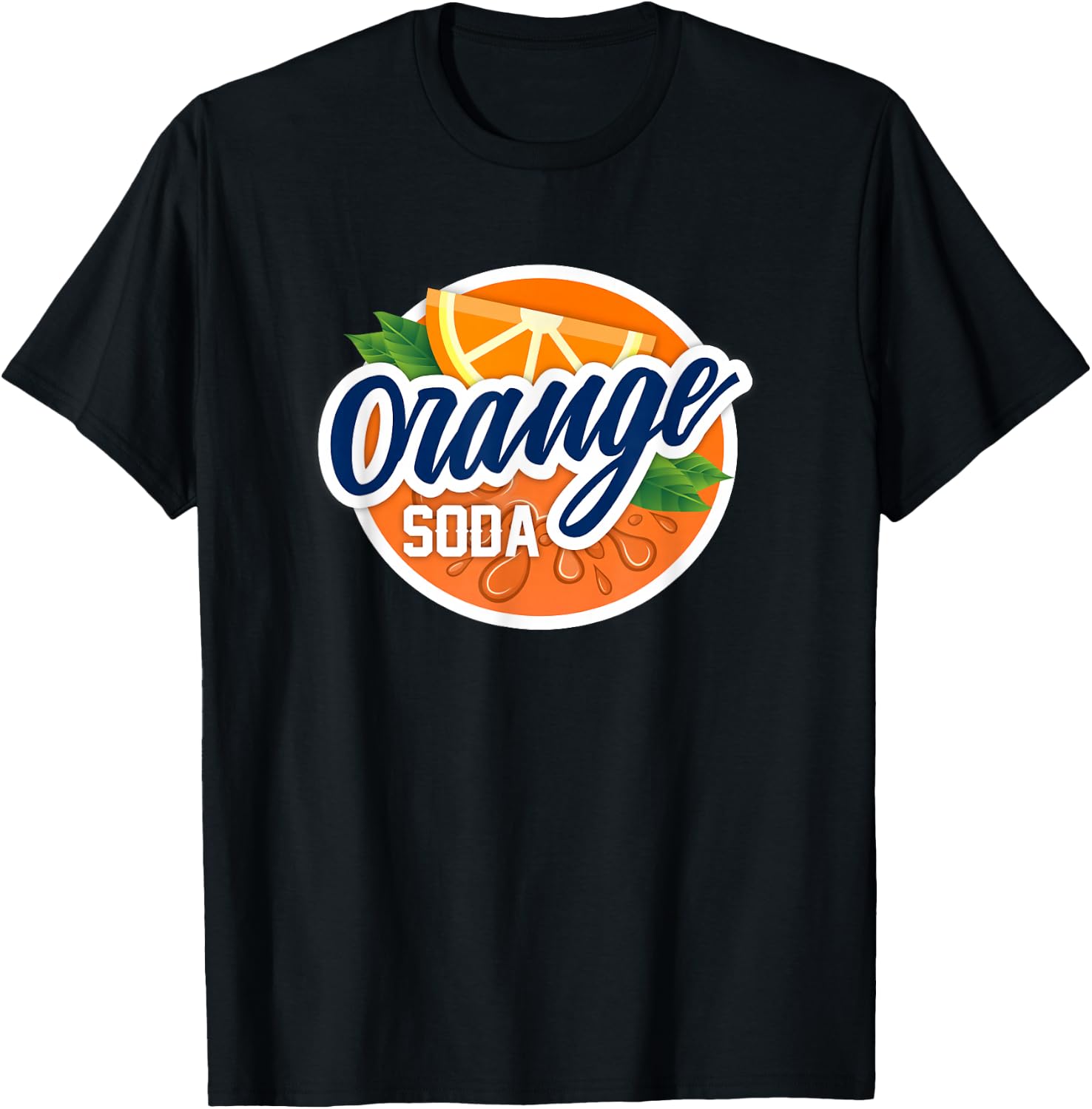 Orange Soda Costume - Men Women T Shirt T-Shirt - T-Shirt | Black