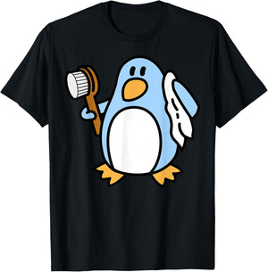Freedo Penguin LINUX-LIBRE Linux OS Computer Science Geek T-Shirt - T-Shirt | Black