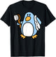 Freedo Penguin LINUX-LIBRE Linux OS Computer Science Geek T-Shirt - T-Shirt | Black