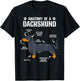Anatomy Of A Dachshund Funny Doxie Dog Puppy Women Girls Kids T-Shirt - T-Shirt | Black