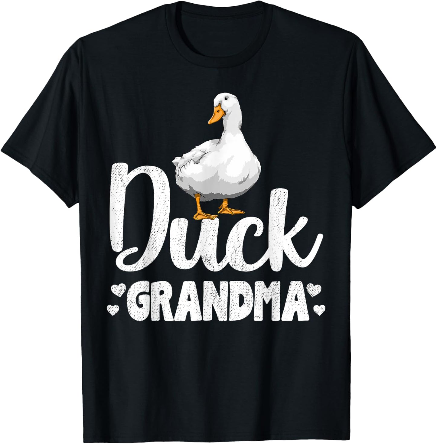 Duck Grandma Funny Water Ducklings T-Shirt - T-Shirt | Black